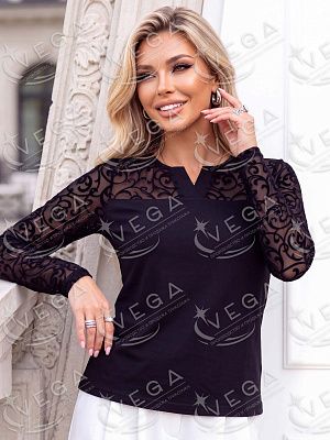 картинка Лонгслив женский 564 магазин Одежда+ являющийся официальным дистрибьютором в России 